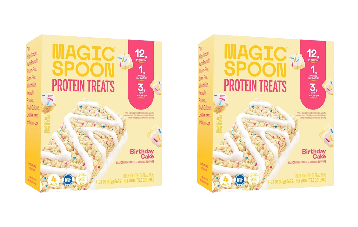 Birthday Cake - 8 Cereal Treats (2 Boxes)